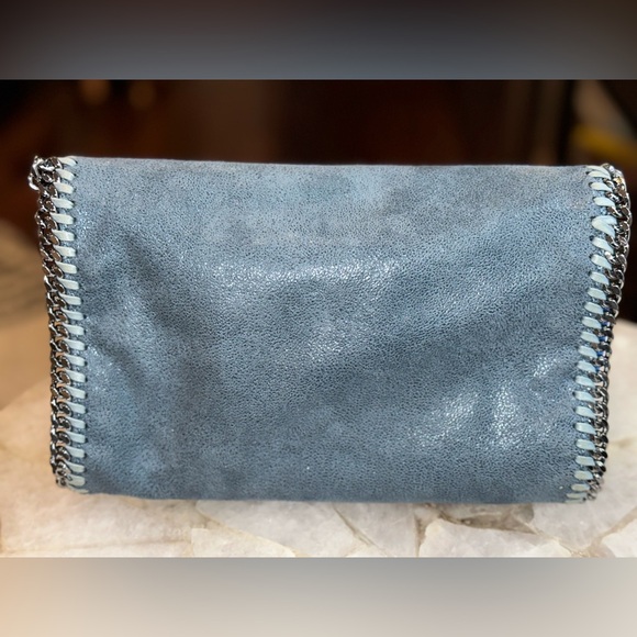 Stella McCartney Falabella Crossbody – Ice Blue Shaggy Deer | EUC 💎 - Picture 15 of 16